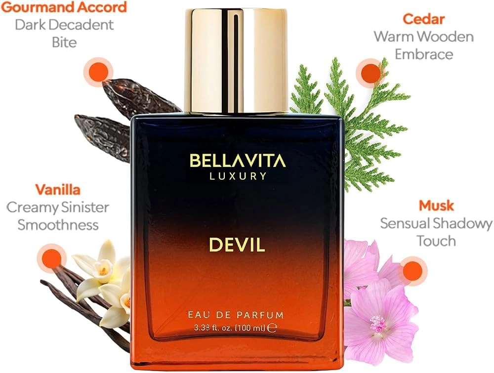 Bella Vita Luxury Devil Eau De Parfum 100ml - Image 3