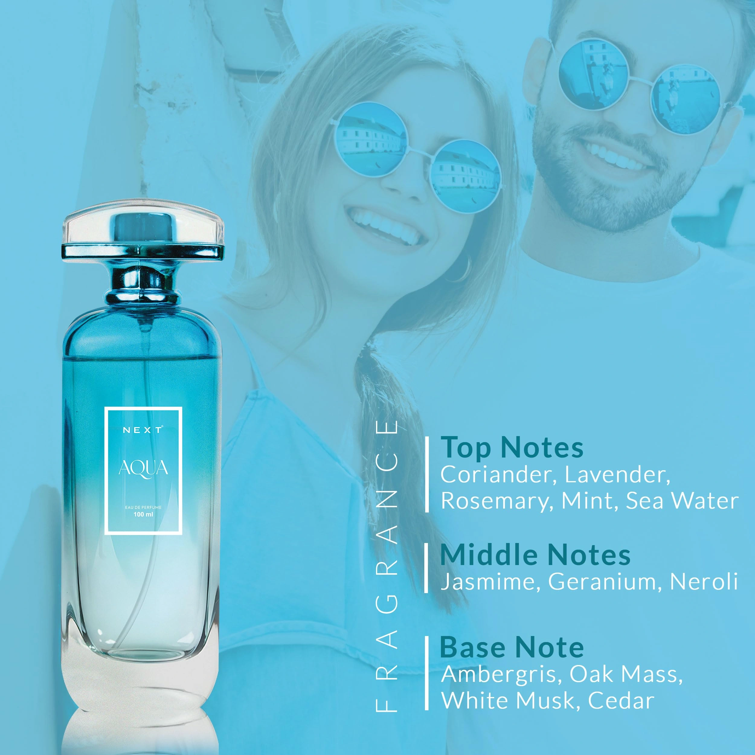 NEXT Aqua Eau de Parfum 100ml - Image 3