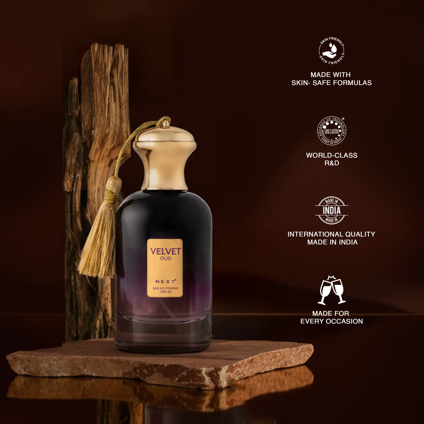 NEXT Velvet Oud Eau de Parfum 100ml - Image 3